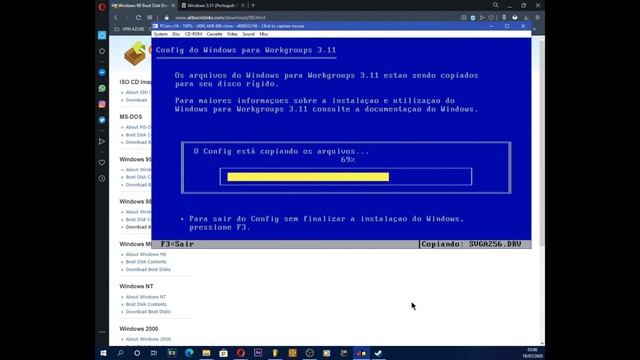 [OFF] Como instalar o MS-DOS e o Windows 3.11 no Windows 10? смотреть онлайн