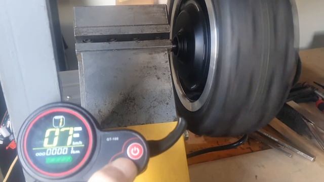 first start motor wheel for e-scooter | первый запуск мотор колеса для электросамоката. смотреть онлайн