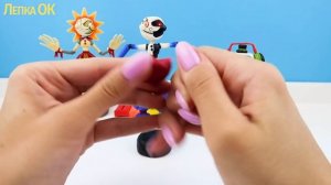 Лепка Луны из Фнаф. СУМАСШЕДШИЙ АНИМАТРОНИК СОЛНЦЕ и ЛУНА FNAF Security Breach. Лепим Фигурки