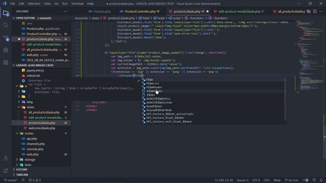 Laravel 8 Ajax CRUD with Image Upload - #4 Update data and Images смотреть онлайн