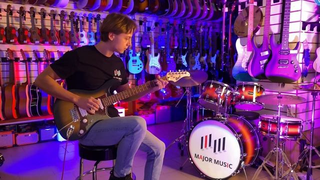 Звучание электрогитары Cort G110-OPSB G Series, музыкальный магазин MAJOR MUSIC смотреть онлайн