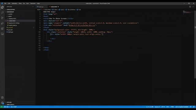 How to Share your Screen on the Web Using the Power of Golang aka Go Programming Language смотреть онлайн