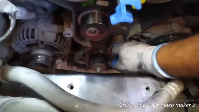 OPEL ASTRA H 1,6 TWINPORT - WYMIANA ROZRZĄDU / TIMING BELT REPLACEMENT / заміна ремня грм. смотреть онлайн