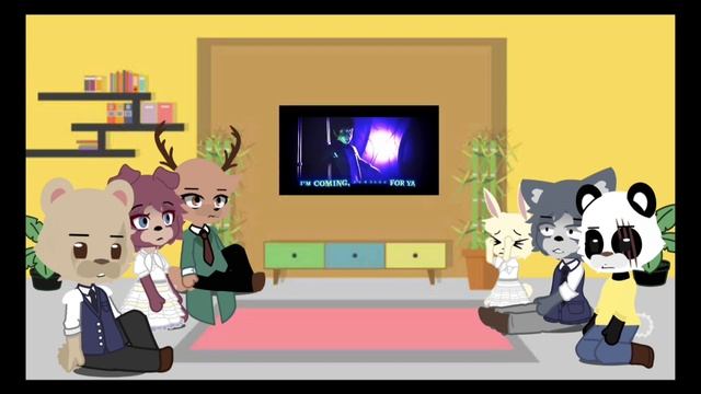 Beastars react tô FNAF song Fetch - {Gacha Club animation} смотреть онлайн