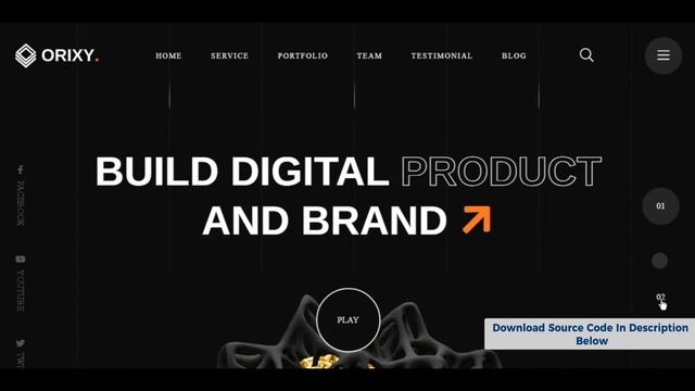 Responsive Modern Digitial Agency | FREE HTML Template смотреть онлайн