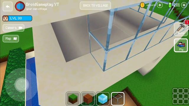 Easy House With Pool -  Credit: @WiederDude  Block Craft 3d: Building Game