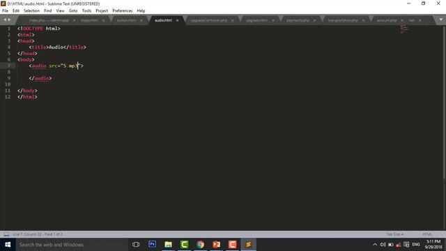 How to add audio player in html5 смотреть онлайн