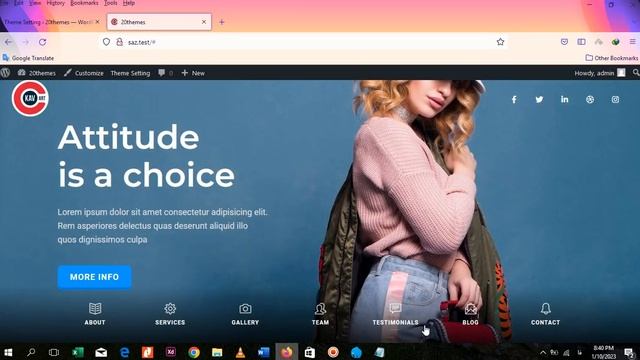 Brom Creative Corporate WordPress Theme смотреть онлайн