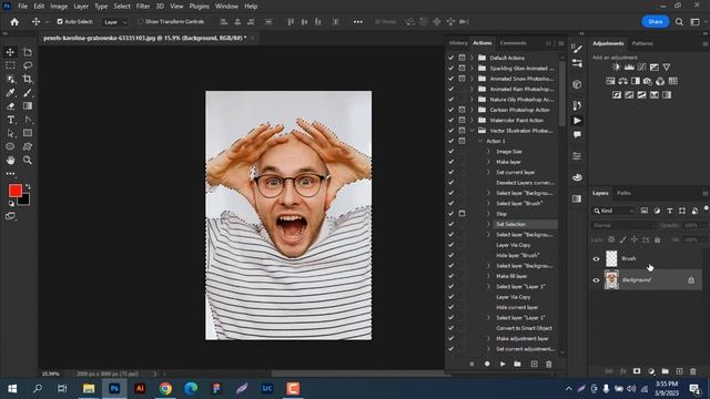 Vector Illustration Photoshop Action V 01 смотреть онлайн