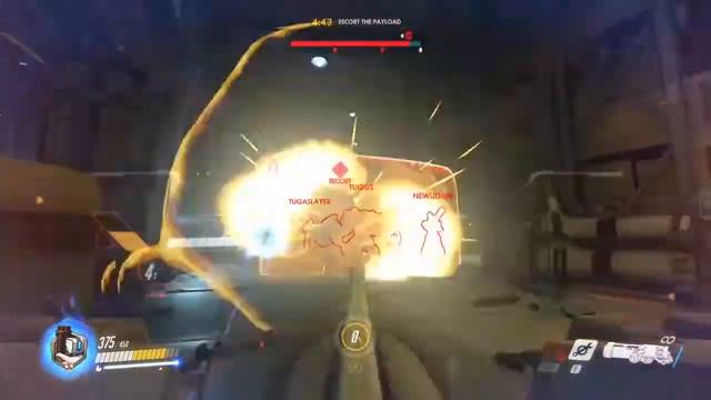 Attacking on Route 66 - Overwatch Open Beta смотреть онлайн