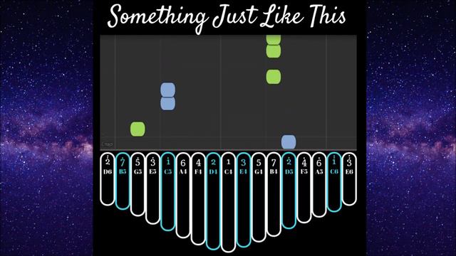 【EASY Kalimba Tutorial】Something Just Like This by The Chainsmokers & Coldplay смотреть онлайн