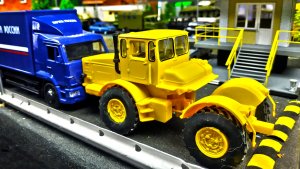 КАМАЗ 65117 vs КИРОВЕЦ К-700, КРАШ ТЕСТ, ЭКСПЕРИМЕНТ.