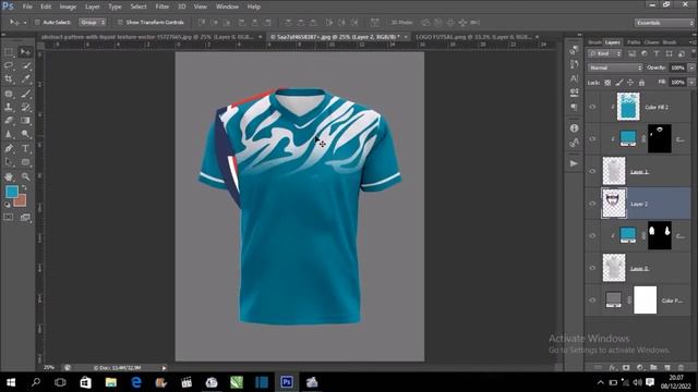 FREE PSD \\ How to Create Jersey Mokup Design using Photoshop смотреть онлайн