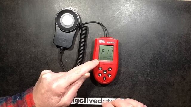 Test of cheap HS1010A light meter from ebay. смотреть онлайн