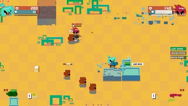 Relic Hunters Zero: Remix / Local Multiplayer PC Games / Two Players смотреть онлайн