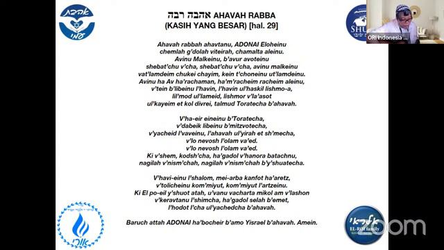 K'HILAT ORI INDONESIA & K'HILAT EL ROI | SHACHARIT YOM ALEF 16 ADAR I 5784