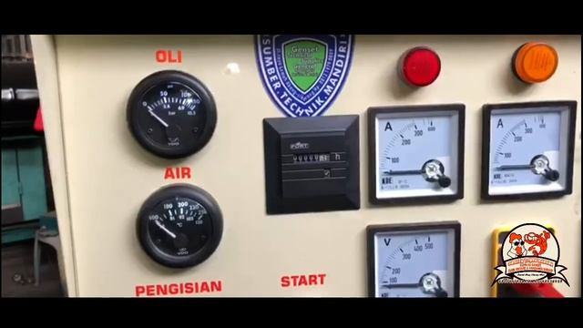 mercedes-banz Diesel genset OM 407A 180 KW repainting ?? смотреть онлайн