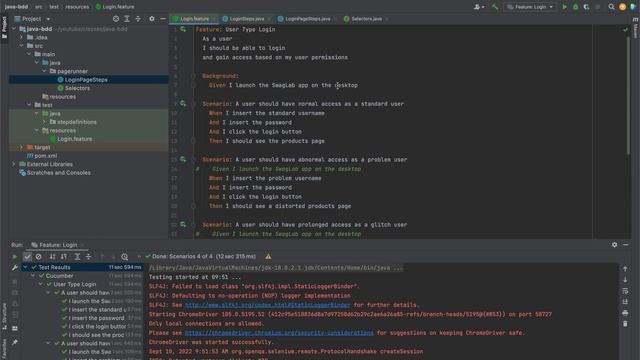 Class 10: Optimise BDD Scripts (using the Background Keyword) смотреть онлайн