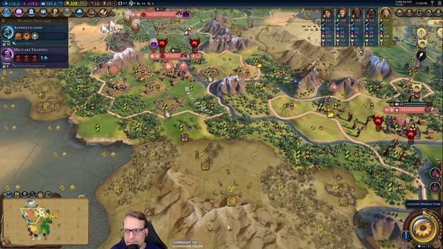 Let's Play Civilization 6: Gathering Storm - Deity - French Eleanor part 3 смотреть онлайн