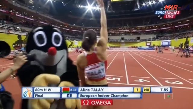 Алина Талай - Чемпионат Европы в помещении - Прага 2015 смотреть онлайн