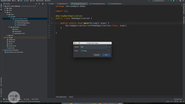 Spring Boot: How to send sms using Twilio API (2019) смотреть онлайн