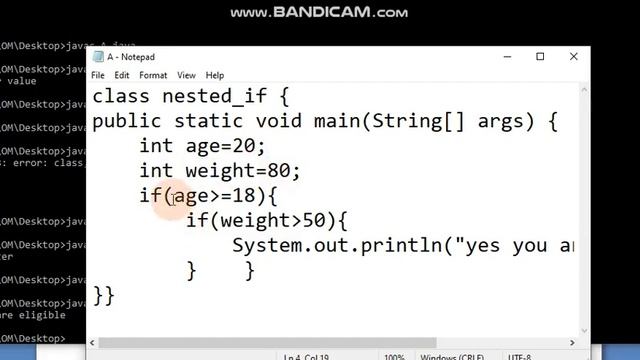 L-10,CONTROL/ CONDITIONAL STATEMENT USING JAVA || IF -ELSE STATEMENT IN JAVA by Ravi Poswal смотреть онлайн
