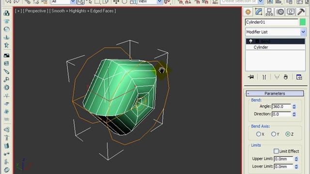 01 Bend Deform Изгиб смотреть онлайн
