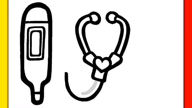 HOW TO DRAW DOCTOR | Easy drawings смотреть онлайн