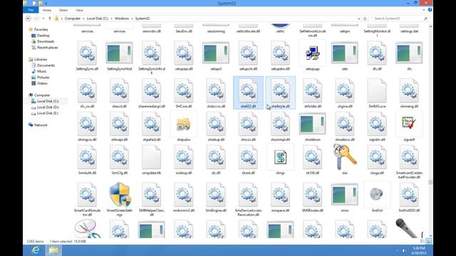 How to edit and replace shell32.dll and other system files in Windows 8 смотреть онлайн