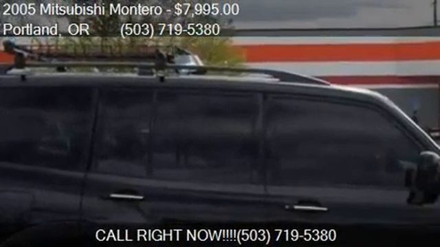 2005 Mitsubishi Montero Limited for sale in Portland, OR 972 смотреть онлайн