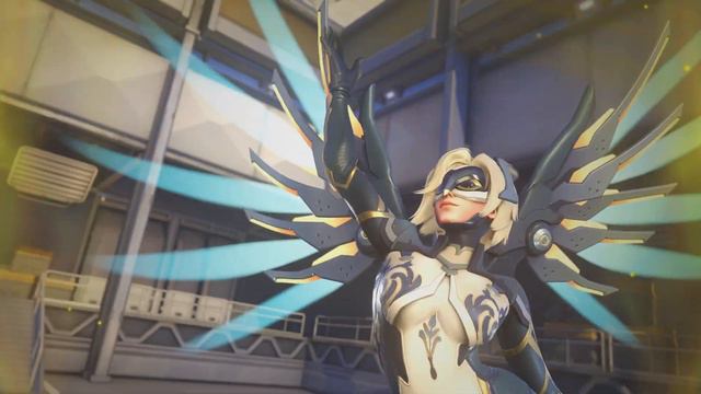 Owl Guardian Mercy's Highlight Intros (Golden Weapons) смотреть онлайн