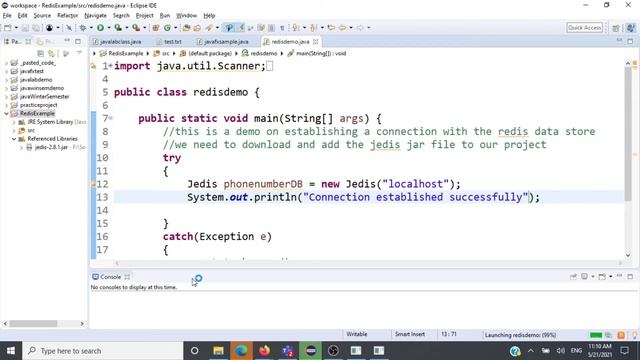 Java with Redis Database - Demo смотреть онлайн