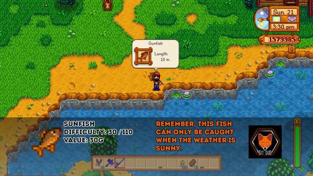 Stardew Valley Fishing Guide (All Spring Season Fish Master Angler Part 2!) смотреть онлайн