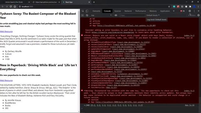 ReactJs News App using the New York Times Articles API смотреть онлайн