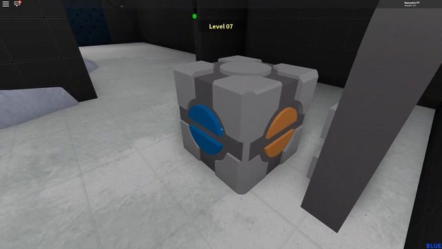 PORTAL 2 GAME IN ROBLOX!? (Cooperation With Grace)