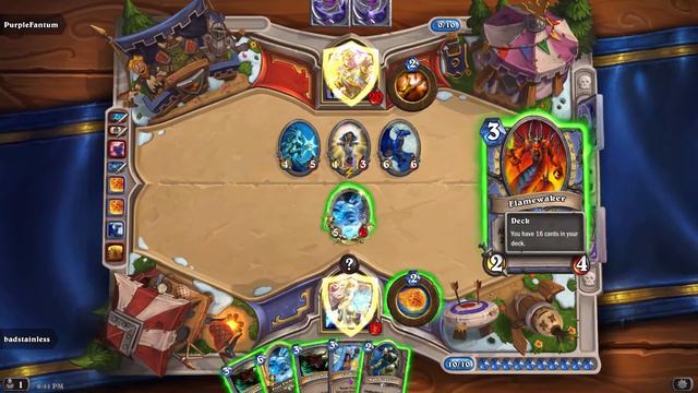 Hearthstone - Tavern Brawl #36 - Lead from the Front with PurpleFantum смотреть онлайн