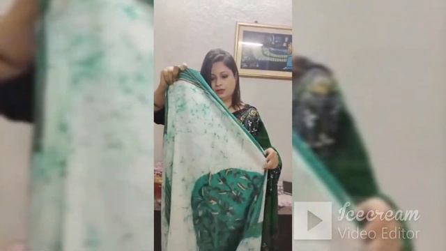 Batik kantha saree by Pink lotus..Kolkata смотреть онлайн