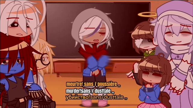 (bad apple) undertale react to sans aus ~ (OLD WAAAH) смотреть онлайн