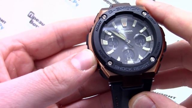 Часы Casio G-SHOCK GST-W120L-1A - видео обзор от PresidentWatches.Ru