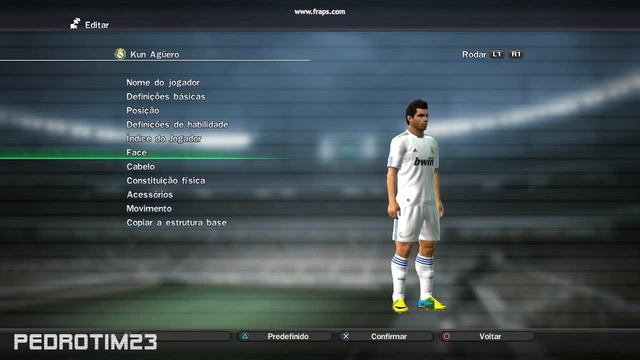 Kun Agüero New Face / Cara Master League Real Madrid Pes 11 смотреть онлайн