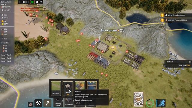 Kingdoms Reborn - (Banished Meets Civilization) смотреть онлайн