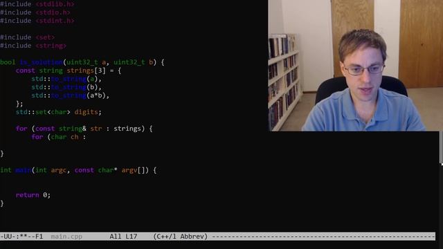 Project Euler: Problem 32 (C/C++) смотреть онлайн