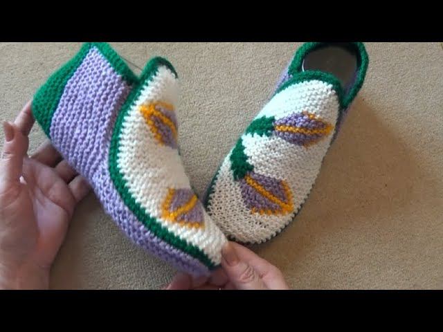 Красивые тапочки "Нарядные" смотреть онлайн