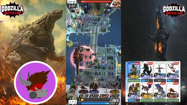 Insanely Gearthy Explosions! Godzilla Battle Line: Ranked Battles #75 смотреть онлайн