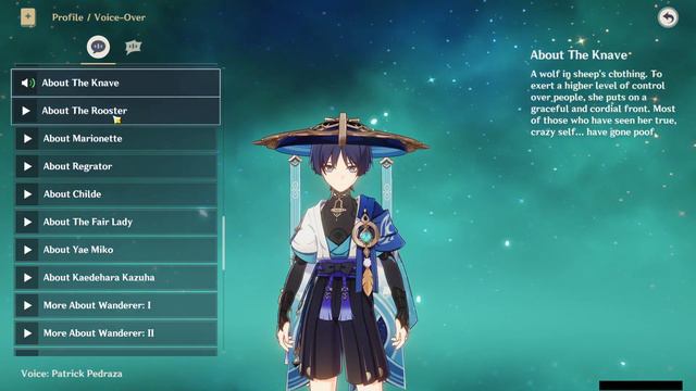 SCARAMOUCHE/WANDERER ALL VOICE LINES (ENGLISH)