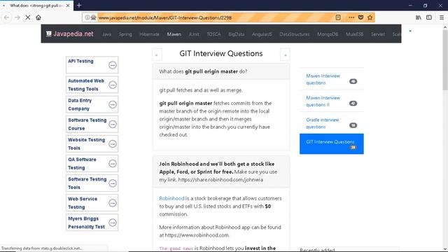 What does git pull origin master do?
| javapedia.net смотреть онлайн