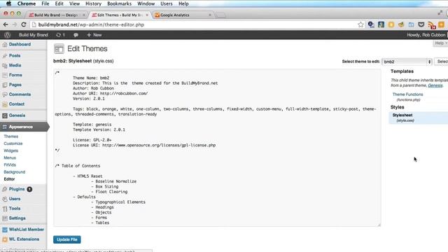 Installing Google Analytics on Genesis theme on WordPress смотреть онлайн