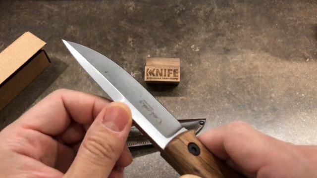 Нож "Colada AUS-8 Satin Walnut" от Kizlyar Supreme смотреть онлайн