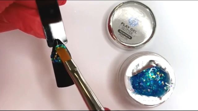 Trendnails Play Gel GLITTER | Обзор глиттер-гелей ТРЕНД | Глиттерный гель смотреть онлайн