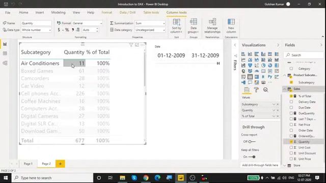 Webinar on DAX Examples using CALCULATE Function | Power Pivot For Excel in Hindi смотреть онлайн